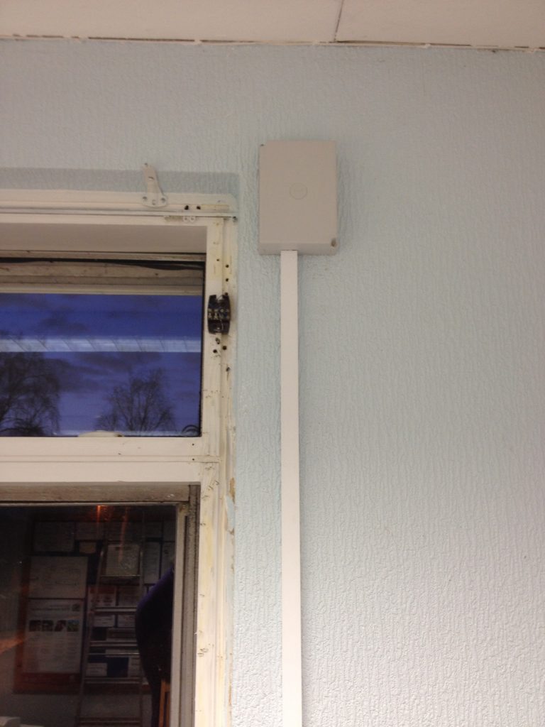 Telephone wiring installation