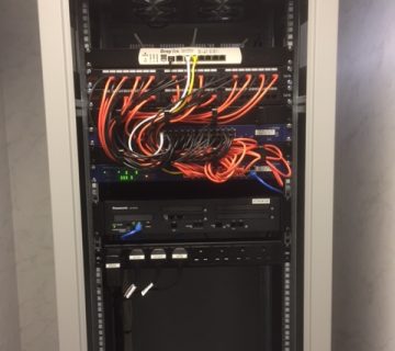 Panasonic NS700 in data cabinet