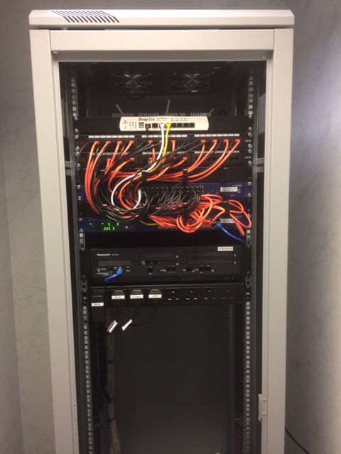 Panasonic NS700 in data cabinet