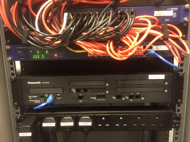 Panasonic NS700 in data cabinet