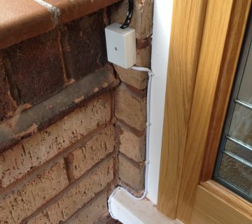 Telephone wiring installation
