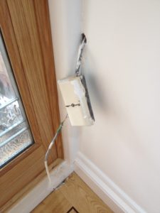 Telephone wiring installation
